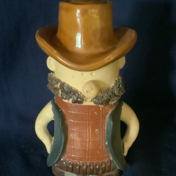 Vintage HOLT HOWARD Cowboy Western Clay Ceramic 6.5” Shaker. - Picture 1 of 6